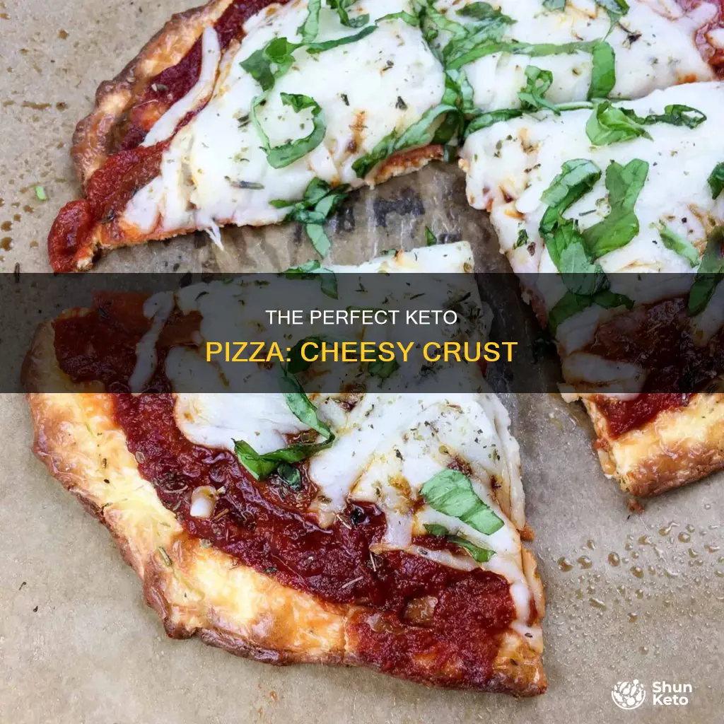 how to do cheese crust for keto pizza