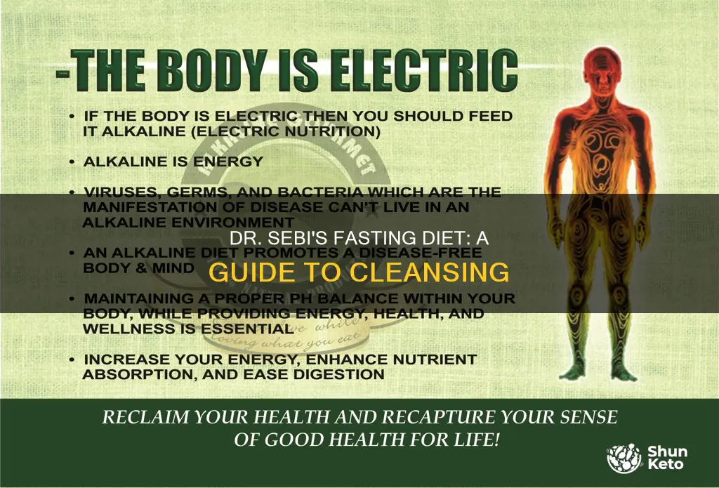 how to do dr sebi fasting diet
