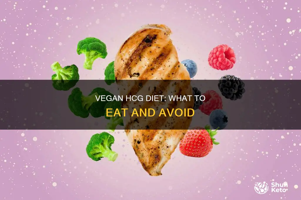 how to do hcg diet as a vegan