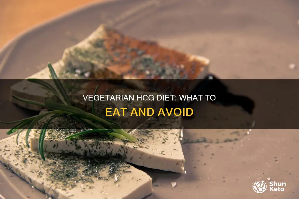 how to do hcg diet as a vegetarian