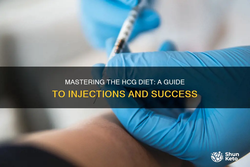 how to do hcg diet injections