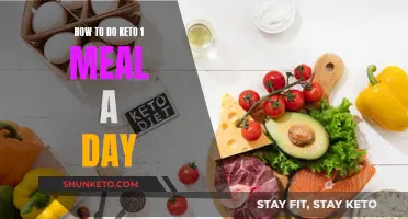 Keto Success: One Meal a Day, Many Benefits