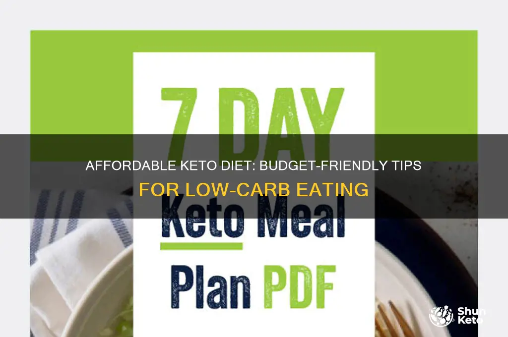 how to do keto diet cheap