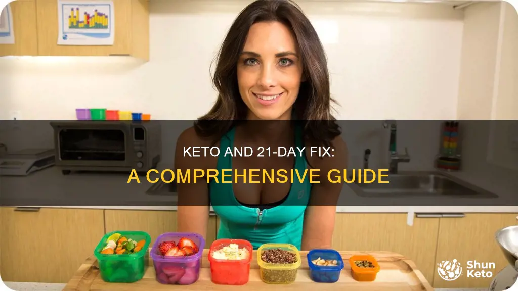 how to do keto on 21 day fix program