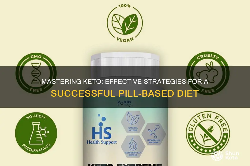 how to do keto pill diet