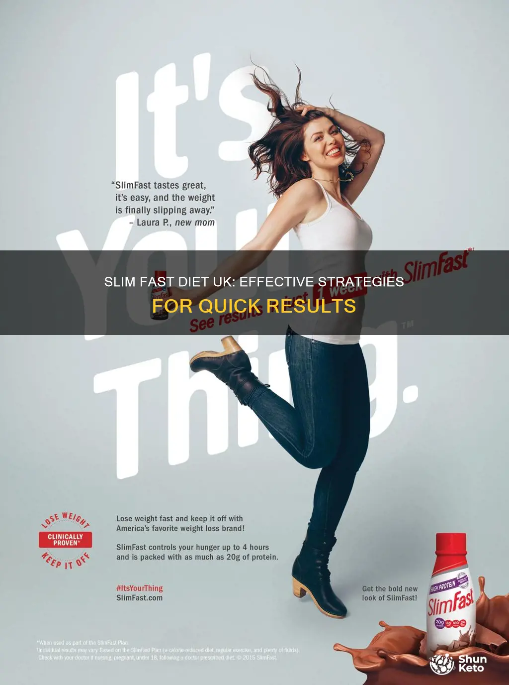 how to do slim fast diet uk