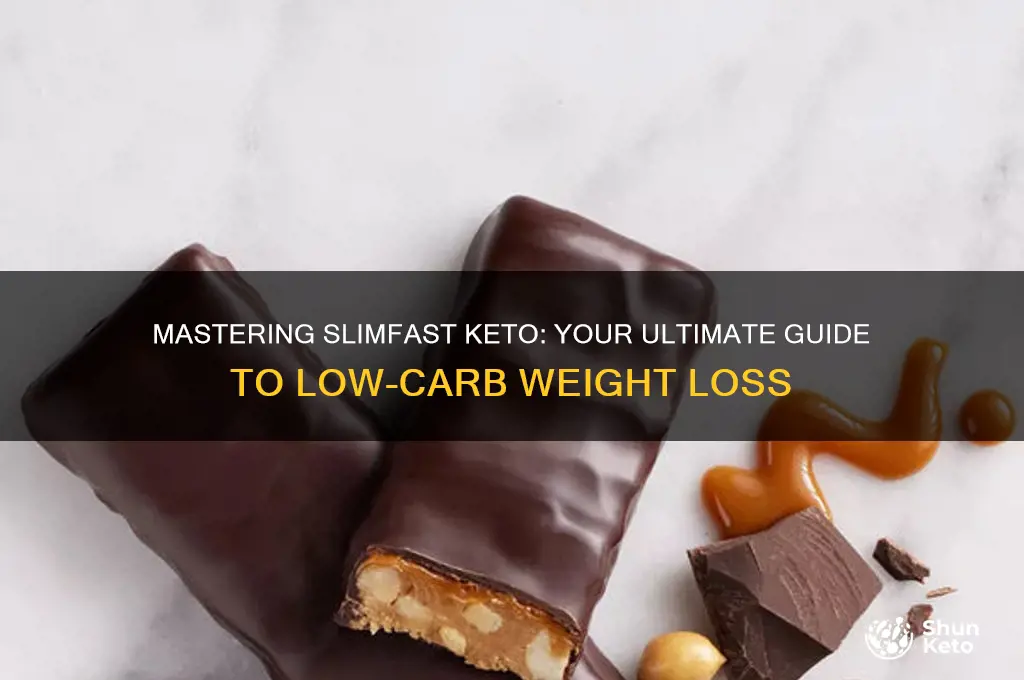 how to do slimfast keto diet