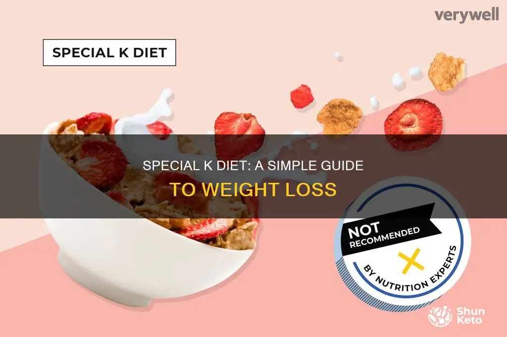 how to do special k diet plan