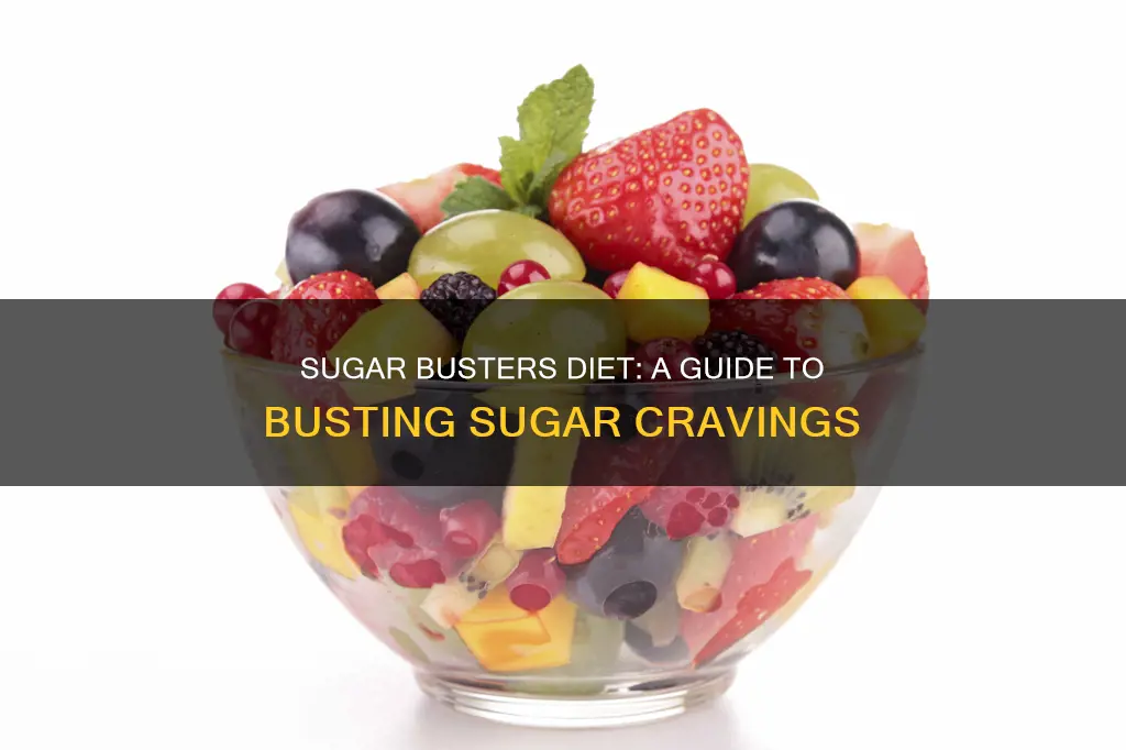 how to do sugar busters diet plan