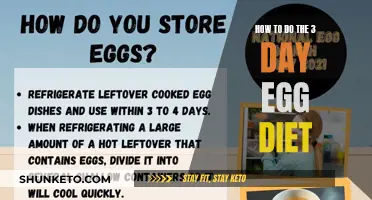 Egg Diet: Three Days to Success