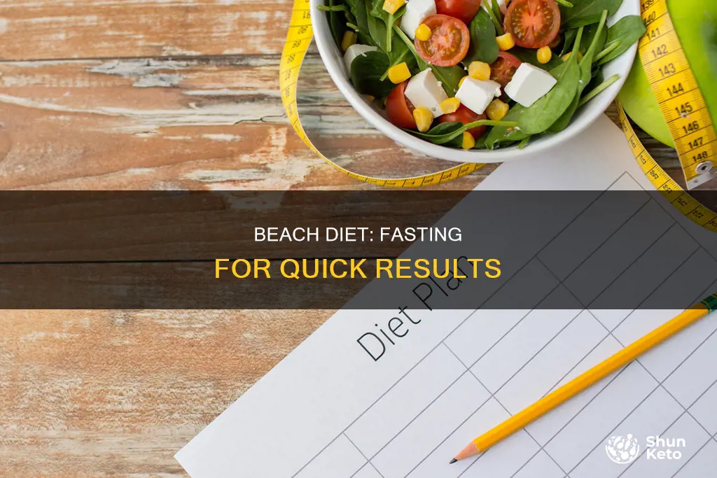 how to do the fast beach diet