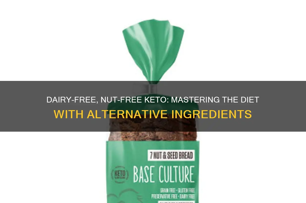 how to do the keto diet without dairy and nuts