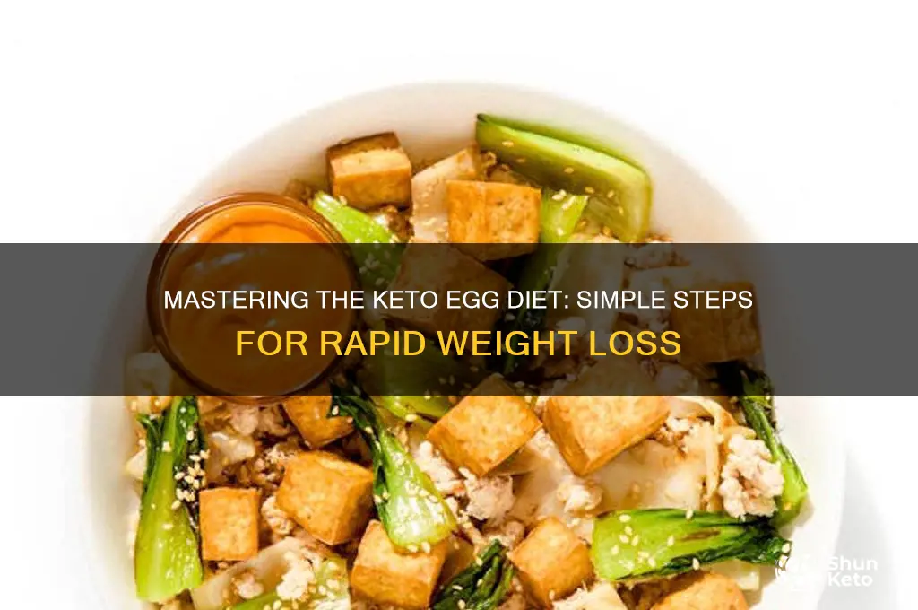 how to do the keto egg diet
