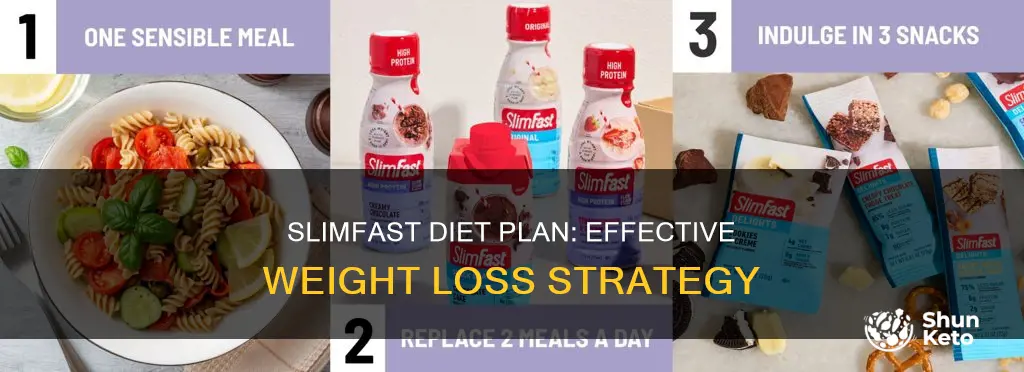 how to do the slimfast diet plan