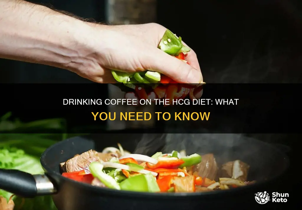 how to drink coffee on hcg diet