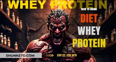 Drinking Diet Whey Protein: A Quick Guide