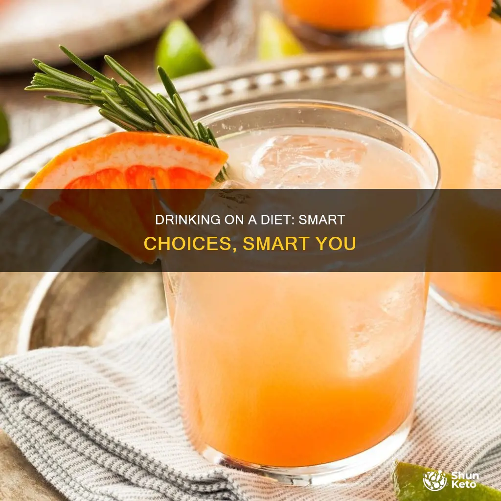 how to drink ona diet