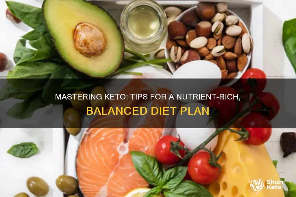 how to eat a balanced diet on keto
