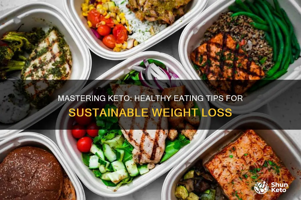how to eat a healthy keto diet