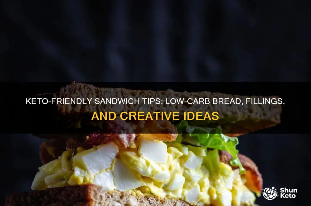 how to eat a sandwich on keto