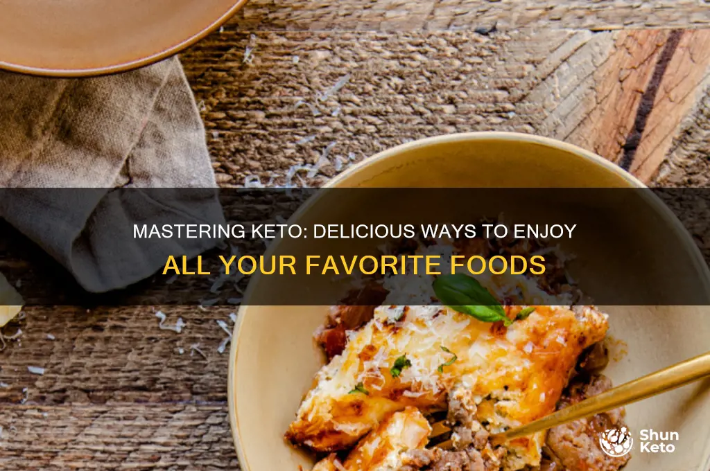 how to eat all that food on a keto diet