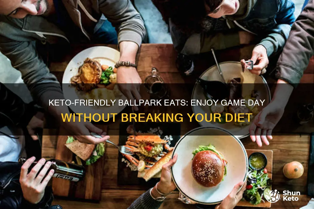how to eat at the ballpark on keto