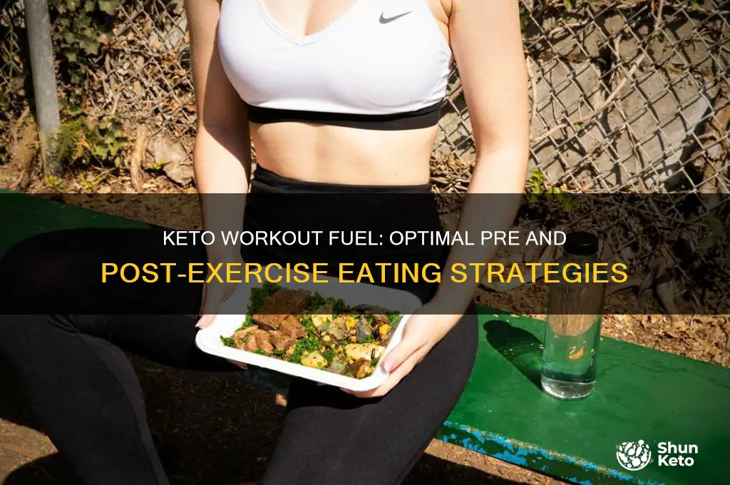 how to eat before and after workout on keto