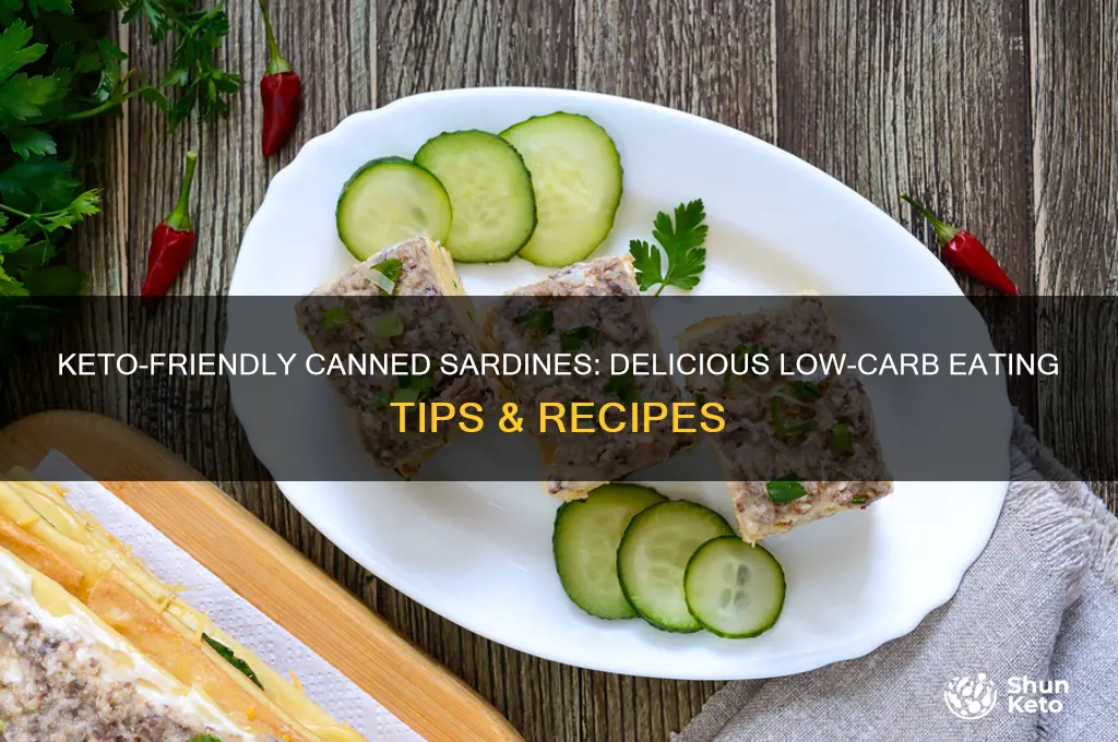 how to eat canned sardines keto