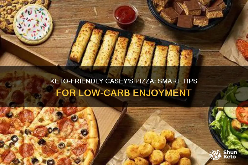 how to eat caseys pizza as keto friendly