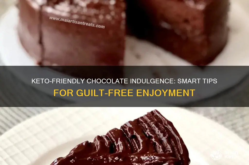 how to eat chocolate on keto