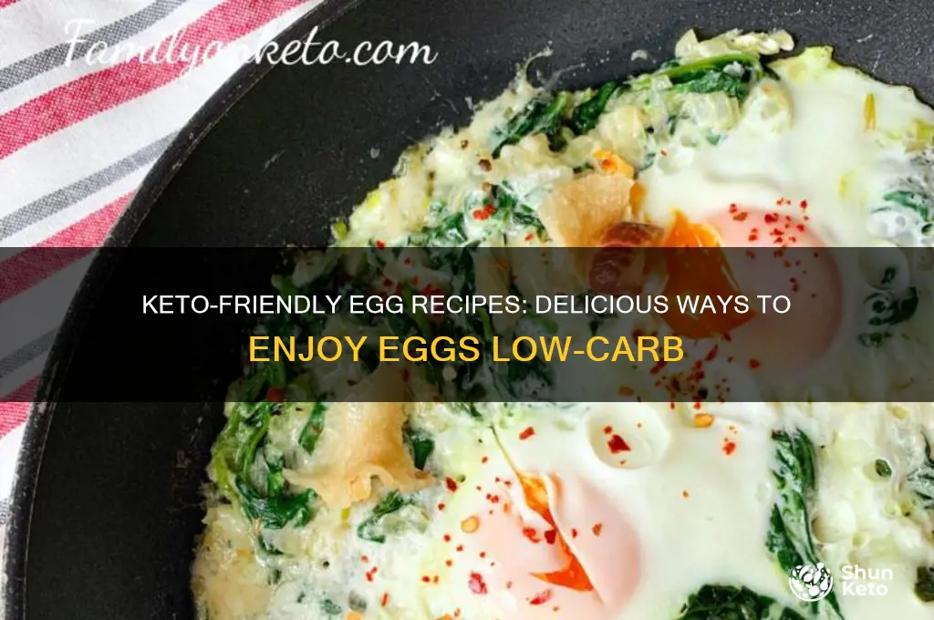 how to eat eggs in a keto