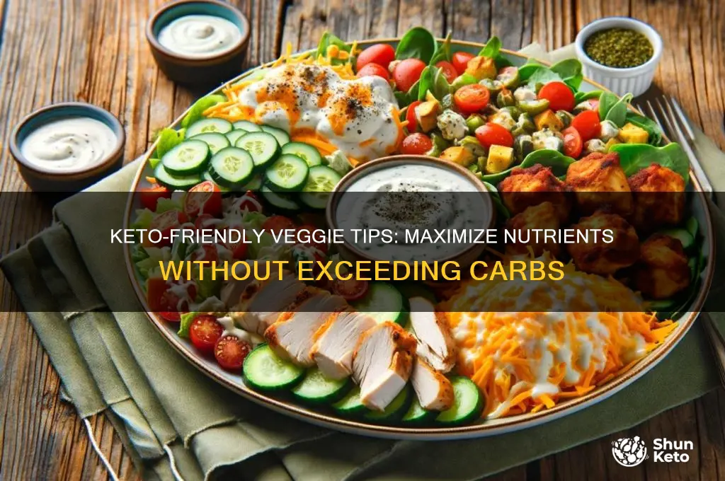 how to eat enough vegetables keto