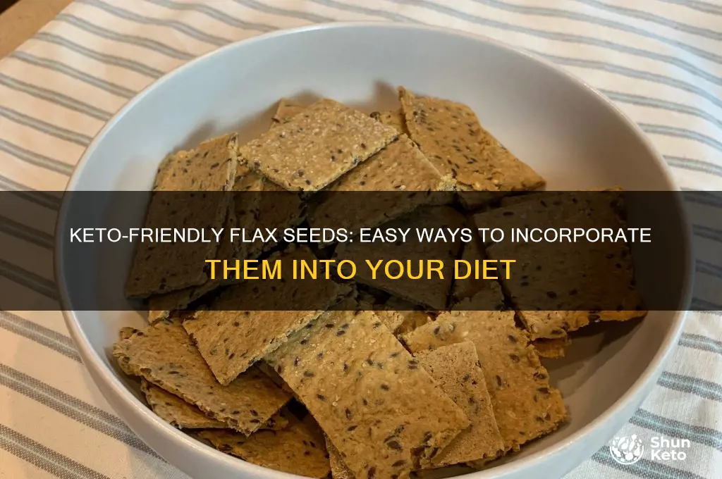 how to eat flax seeds keto