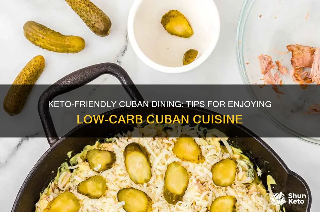 how to eat keto at a cuban restaurant