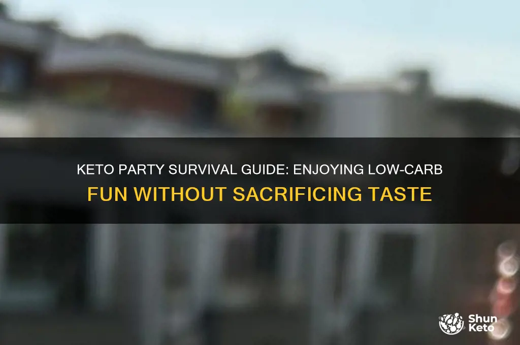 how to eat keto at a party