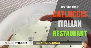 Enjoying Keto-Friendly Italian Dishes at Catluccis: A Low-Carb Guide
