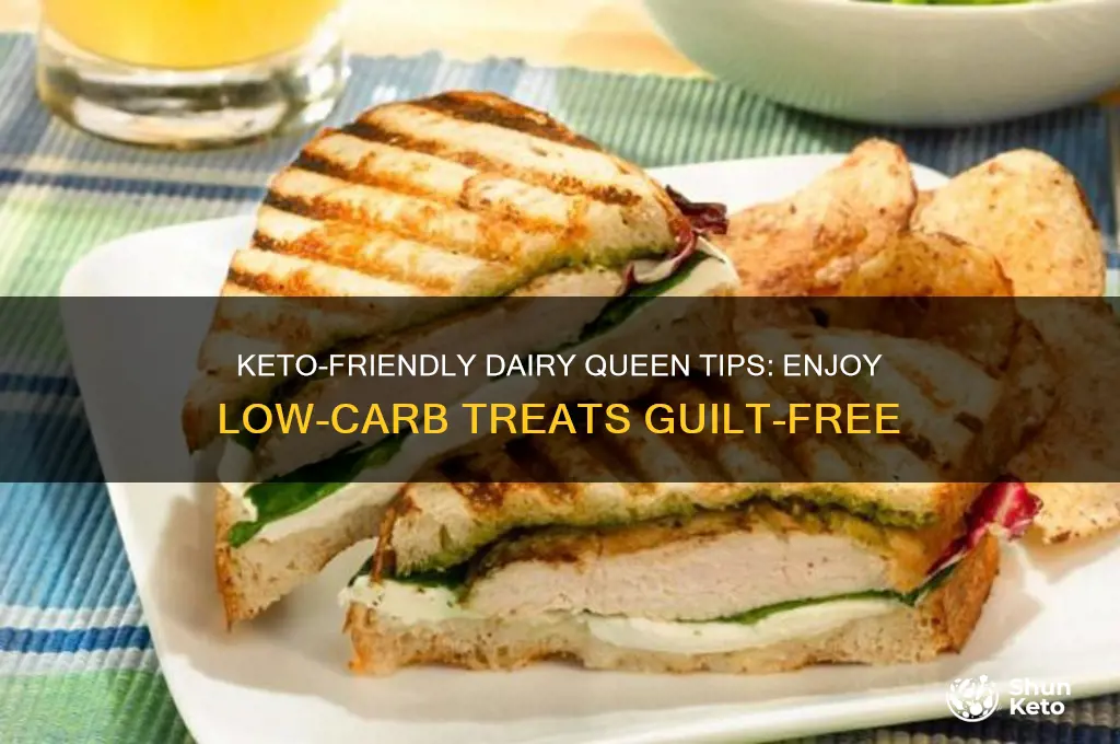 how to eat keto at dairy queen