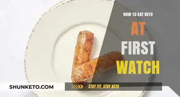 Keto-Friendly Breakfast Tips for First Watch Diners
