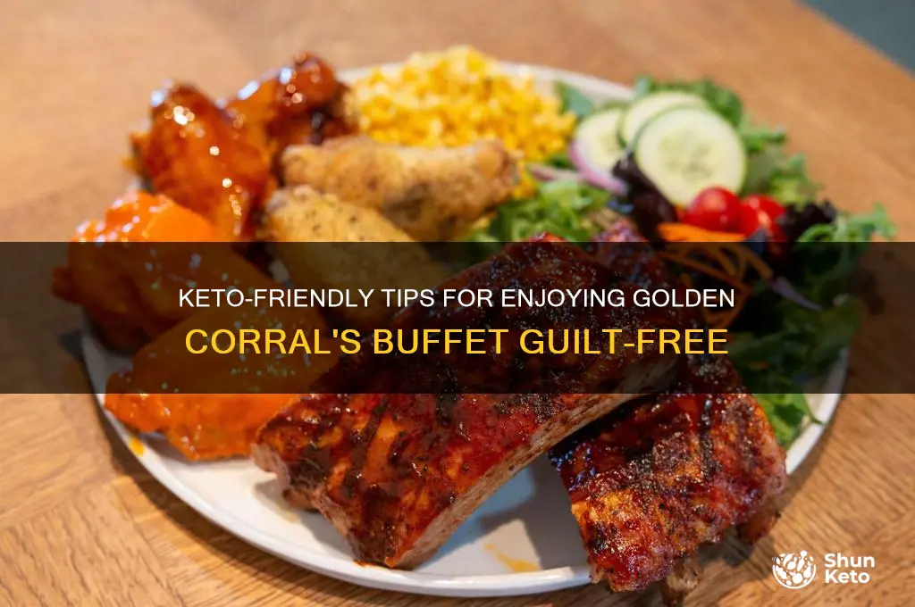 how to eat keto at golden corral