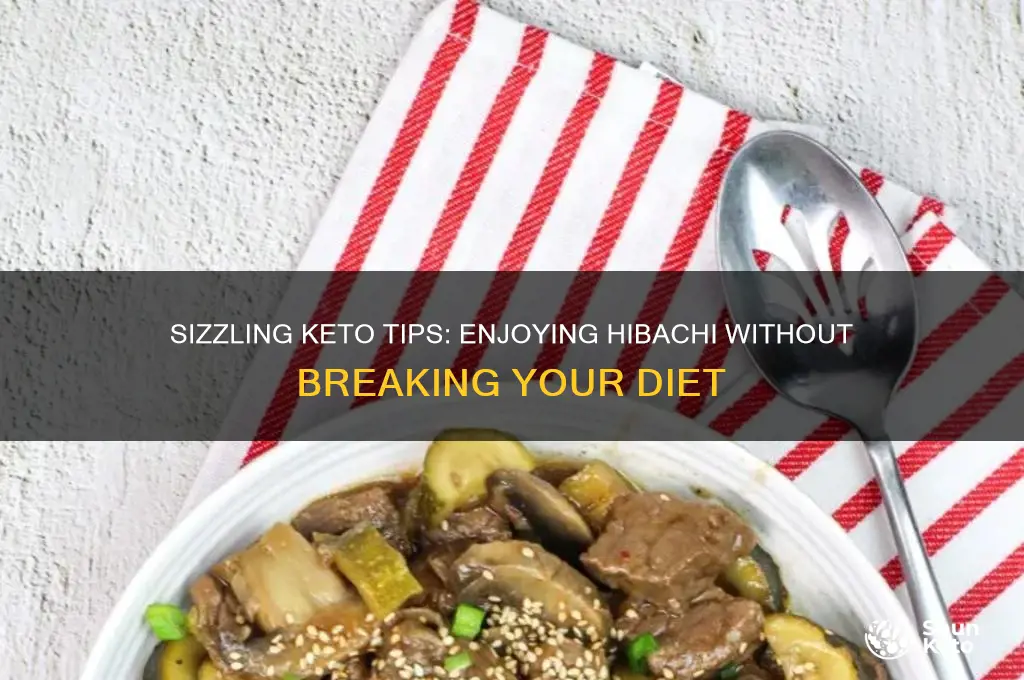 how to eat keto at hibaci