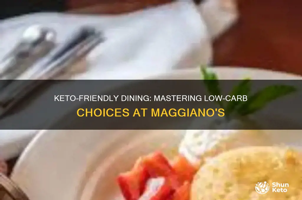 how to eat keto at maggiano