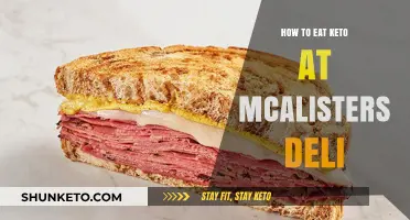 Keto-Friendly McAlister's Deli: Smart Choices for Low-Carb Dining