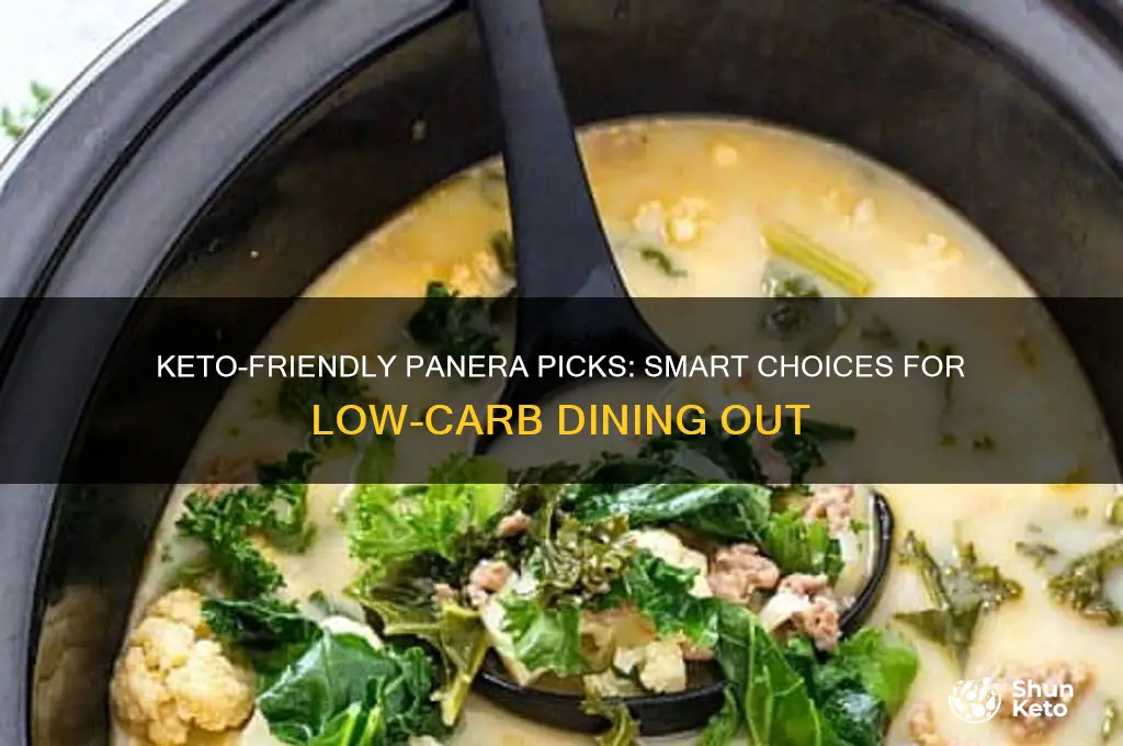 how to eat keto at panera