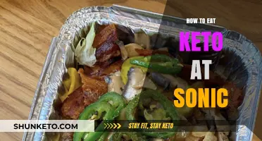 Keto-Friendly Sonic Orders: Low-Carb Eating Made Easy on the Go
