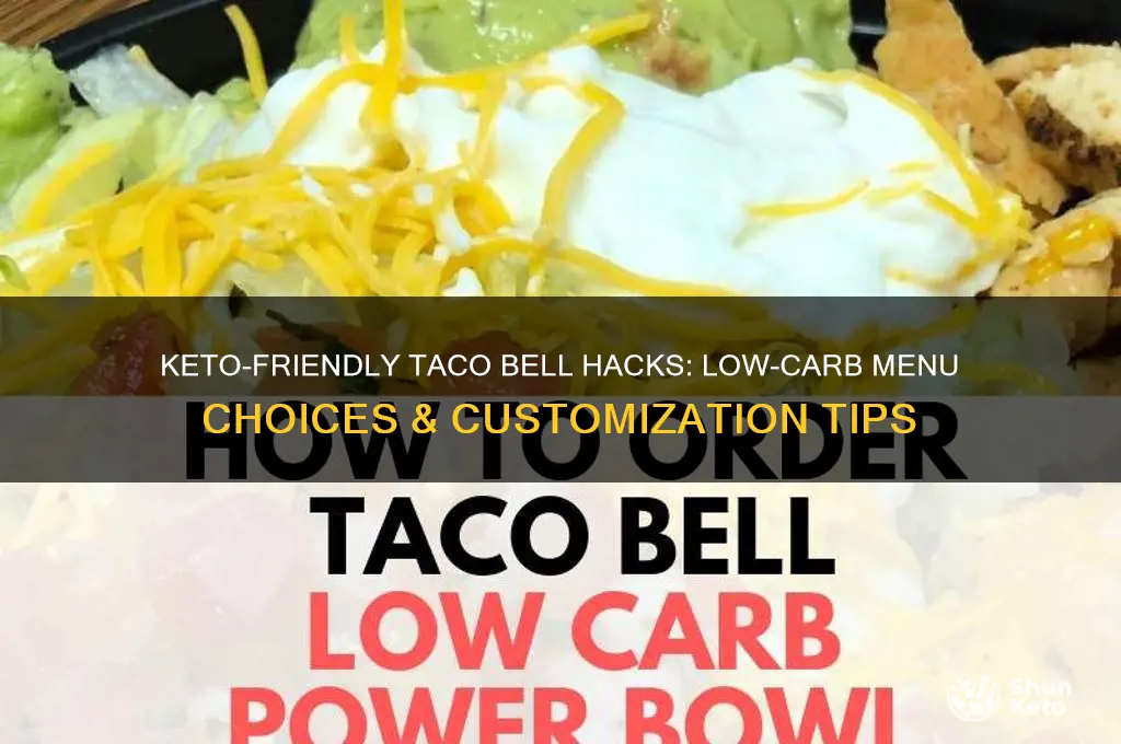 how to eat keto at taco bell