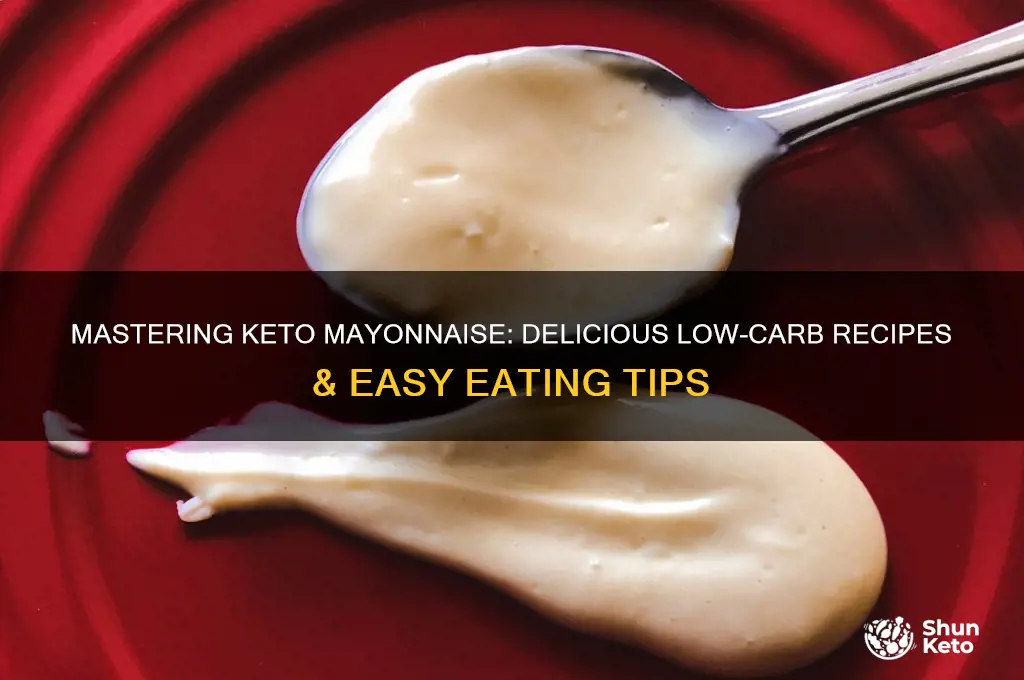 how to eat keto mayonnaise
