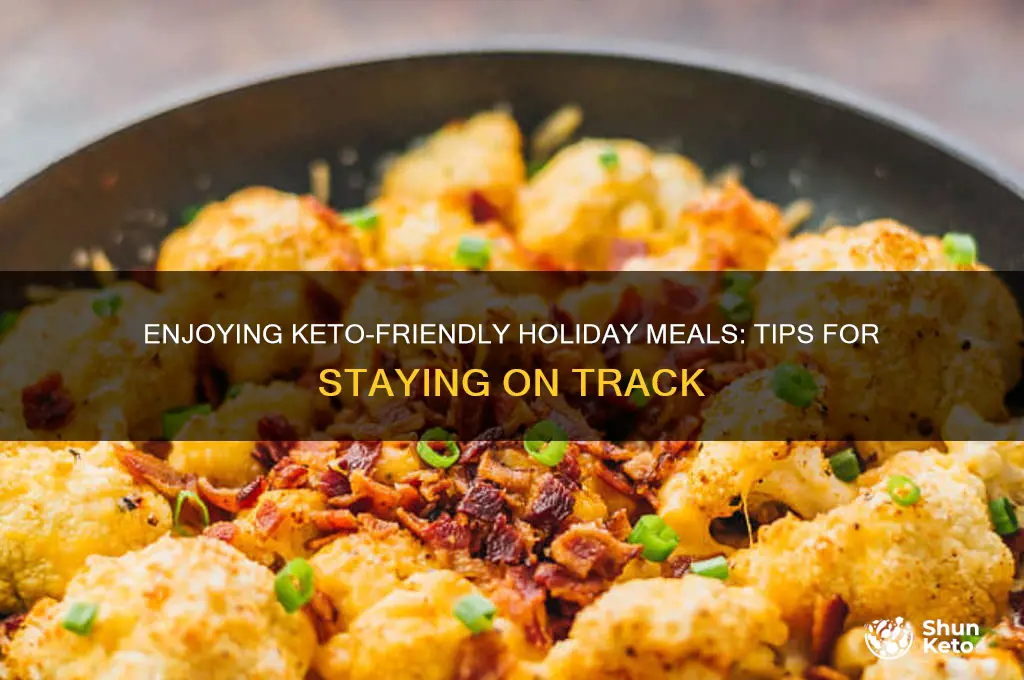 how to eat keto on holidays