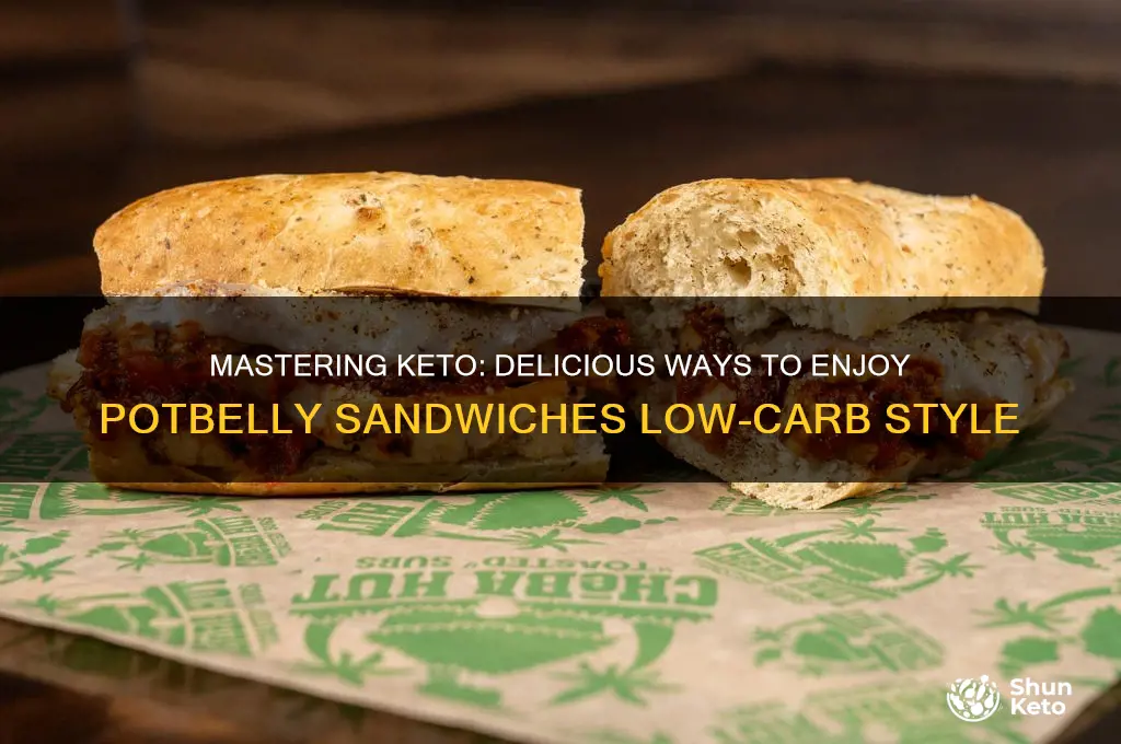 how to eat keto potbelly