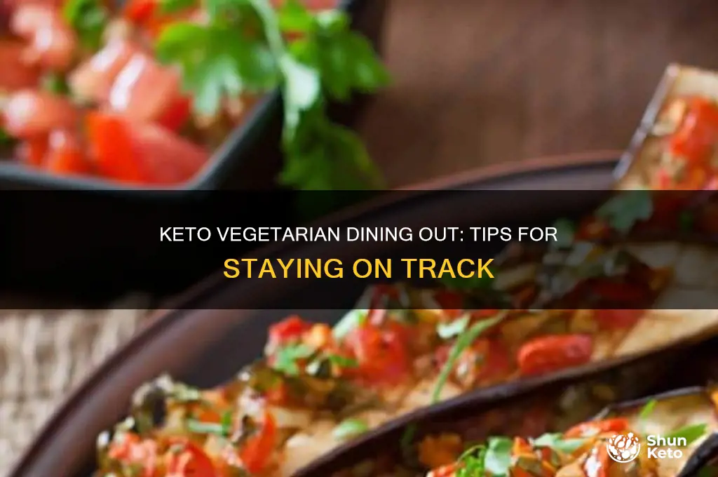 how to eat keto vegetarian outside