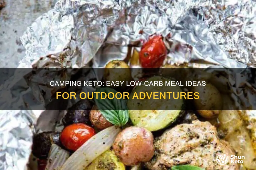 how to eat keto while camping